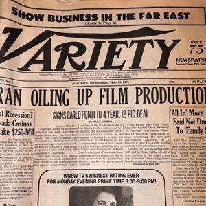 1975 May 14 - VARIETY NEWSPAPER - SHOW BUSINESS IN THE FAR EAST
